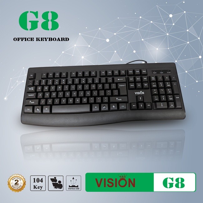 Bàn phím văn phòng VISION G8