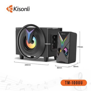 Loa 2.1 Kisonli TM-1000U Bluetooth