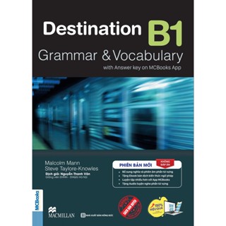 Sách Destination B1 Grammar and Vocabulary (Không Đáp Án) - MCBooks - Bản Quyền