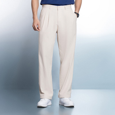 Quần tây nam Ben & Tod STR2250 BD156 chất vải linen đơn giản ống rộng thanh lịch trẻ trung nam tính form Straight Fit