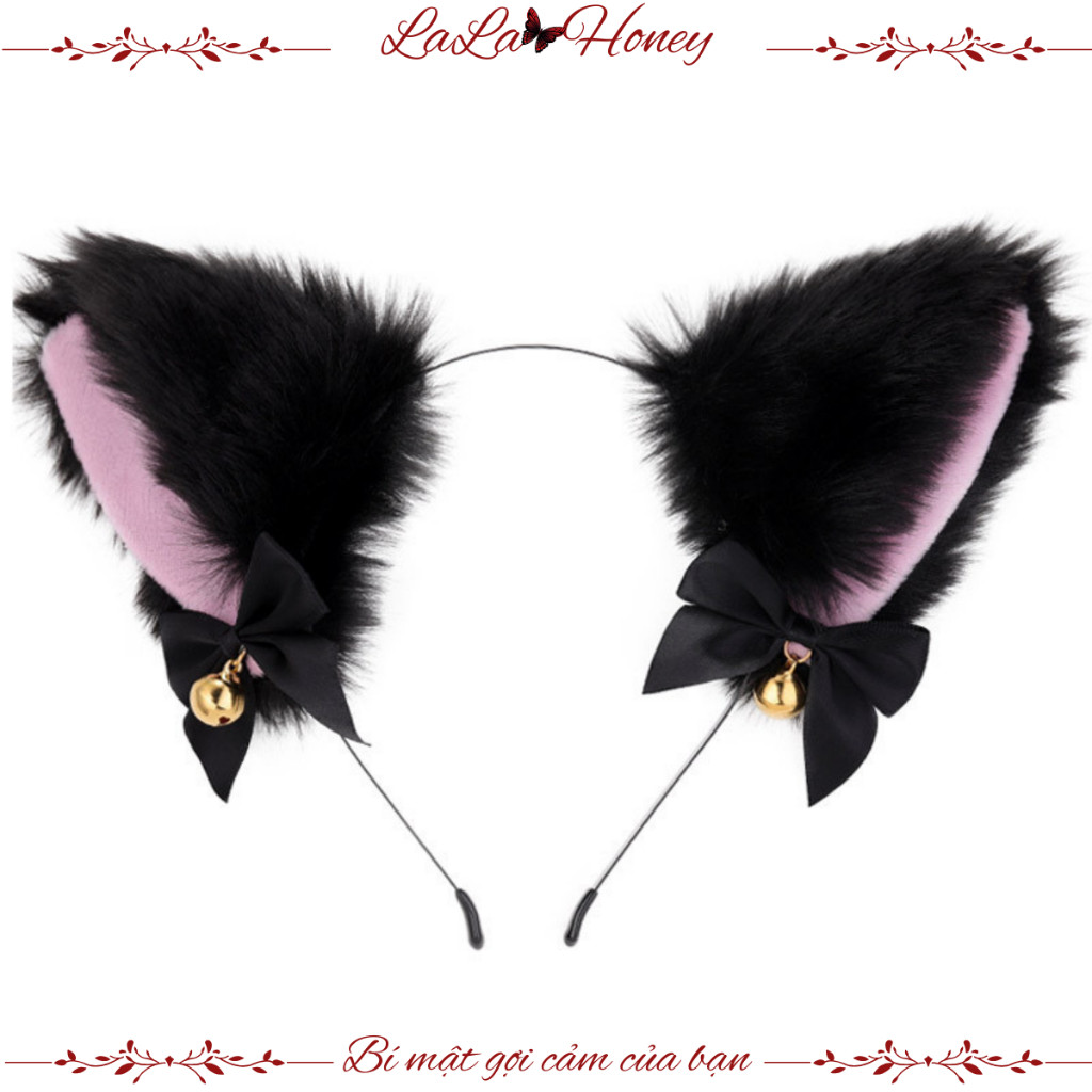 Bờm Tóc Tai Mèo Lông Cosplay, Băng Đô Cài Tóc Tai Mèo Sexy - LALA HONEY