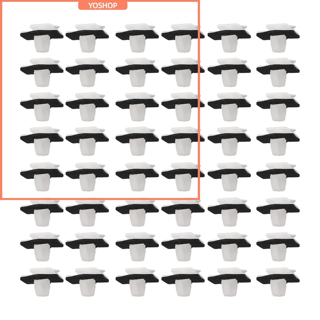 ⚡Ysp⚡Set 50 Kẹp Nhựa Cho hyundai kia 87756-2e000【Ready Stock】