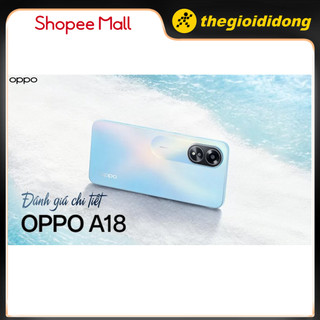 Điện thoại OPPO A18 64GB độ phân giải HD+