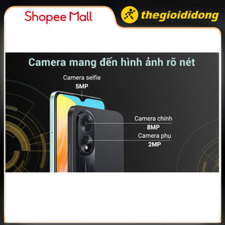 Điện thoại OPPO A18 64GB độ phân giải HD+