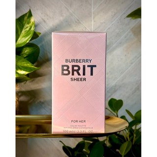 (sheer) Nước hoa nữ (Burberry) Brit Sheer For Her 100ml ( Bill Hàn)