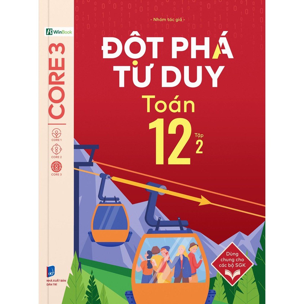Sách - Đột Phá Tư Duy Toán 12 Tập 2 - WinBook - Bản Quyền