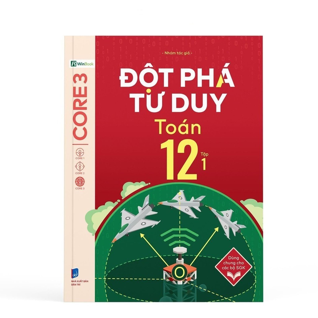 Sách - Đột Phá Tư Duy Toán 12 Tập 1 - WinBook - Bản Quyền