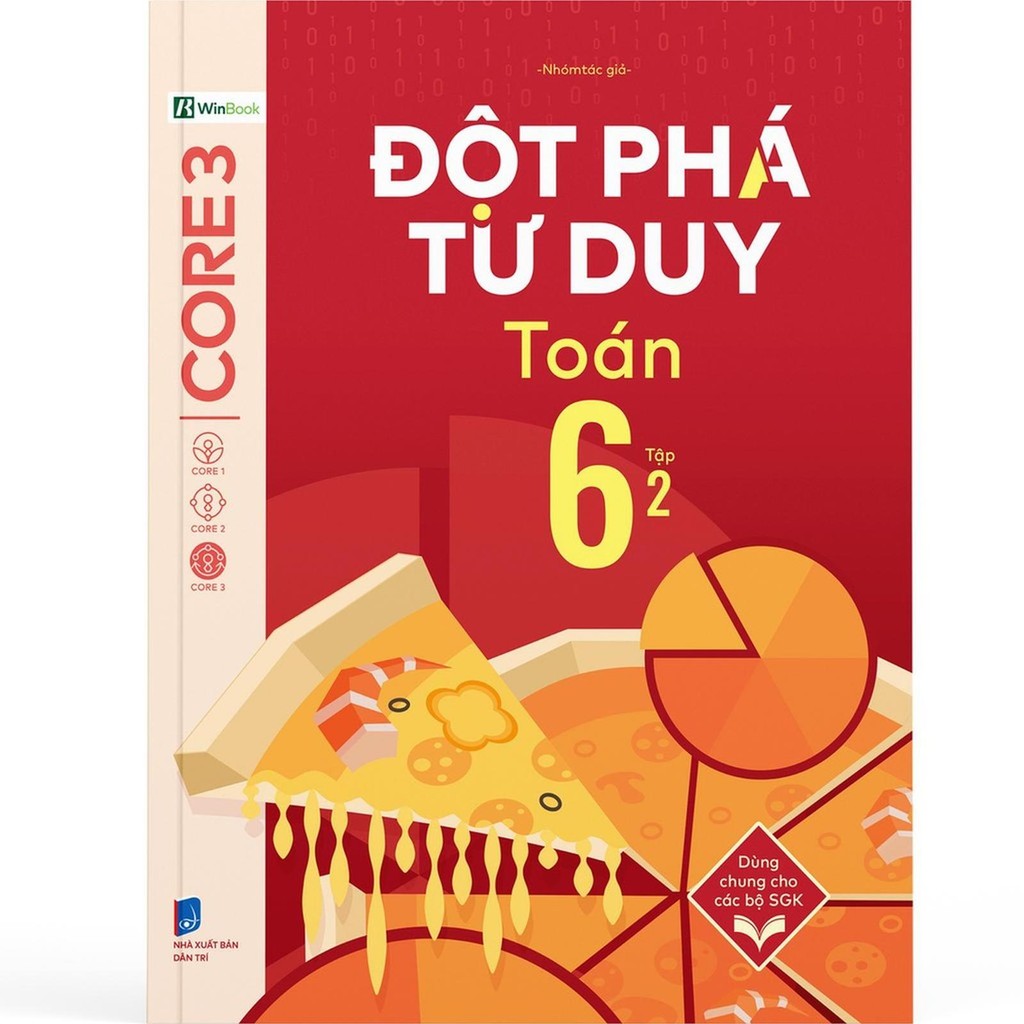 Sách - Đột Phá Tư Duy Toán 6 Tập 2 - WinBook - Bản Quyền