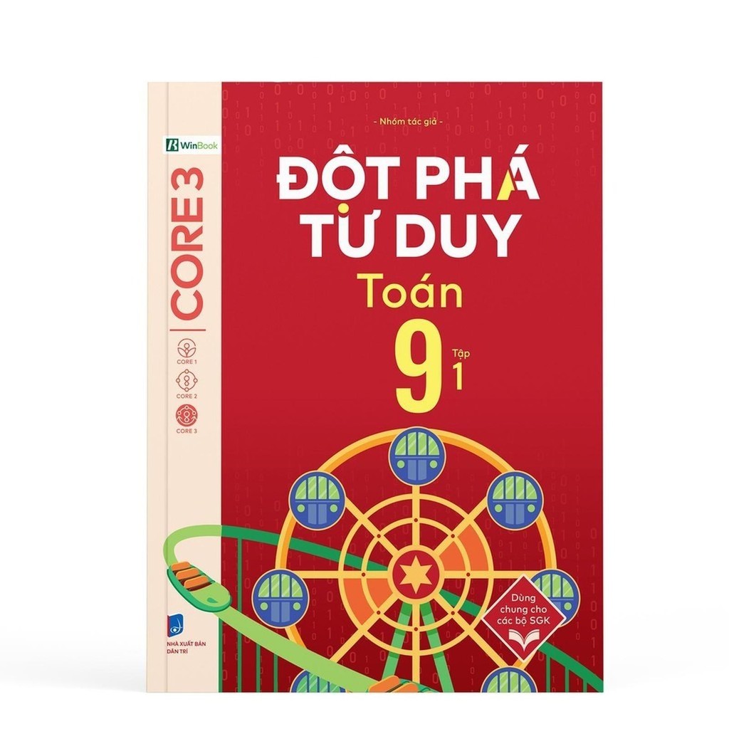 Sách - Đột Phá Tư Duy Toán 9 Tập 1 - WinBook - Bản Quyền