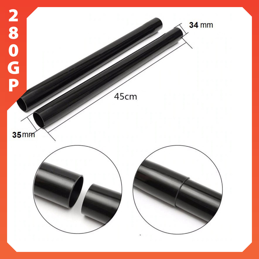Thanh nối dài 45cm, ống hút bụi 35 và 32mm