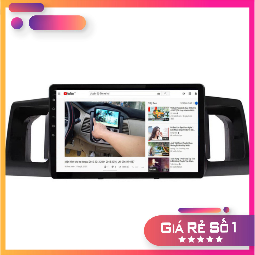 Dưỡng Corola Altis 2003-2007 lắp màn hình hiển thị android theo xe Altis 2003 2004 2005 2006 2007