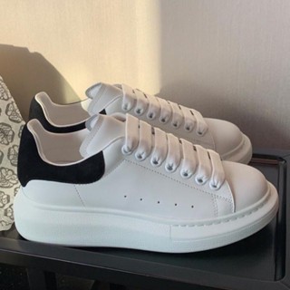 Giày  MCQ mc queen gót nhung đen dây lụa chất liệu da mền đi êm full bil + full box 11