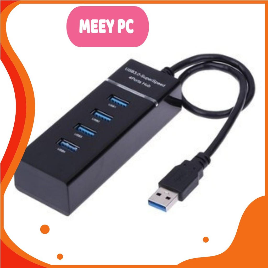 Bộ Chia USB 1 Ra 4 Cổng USB 2.0 3.0 Hub Chia USB Orico Bảo Hành 06 Tháng MEEY PC HUB2 - Hàng Xịn