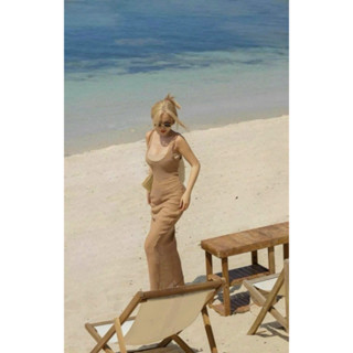   FREESHIP  Đầm váy maxi mặc đi biển chất ren lưới ống body ren lưới sát tay kèm lót gợi cảm sexy cực xinh 