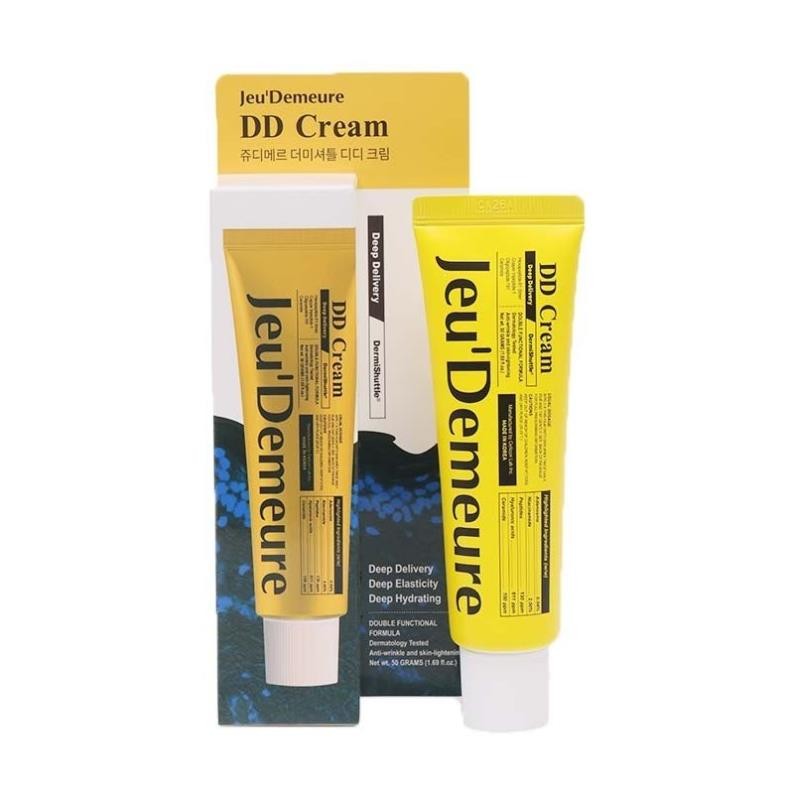 Kem dưỡng siêu căng bóng DD Cream Jeu'Demeure – 50g thẩm thấu chuyên sâu da căng bóng tức thì