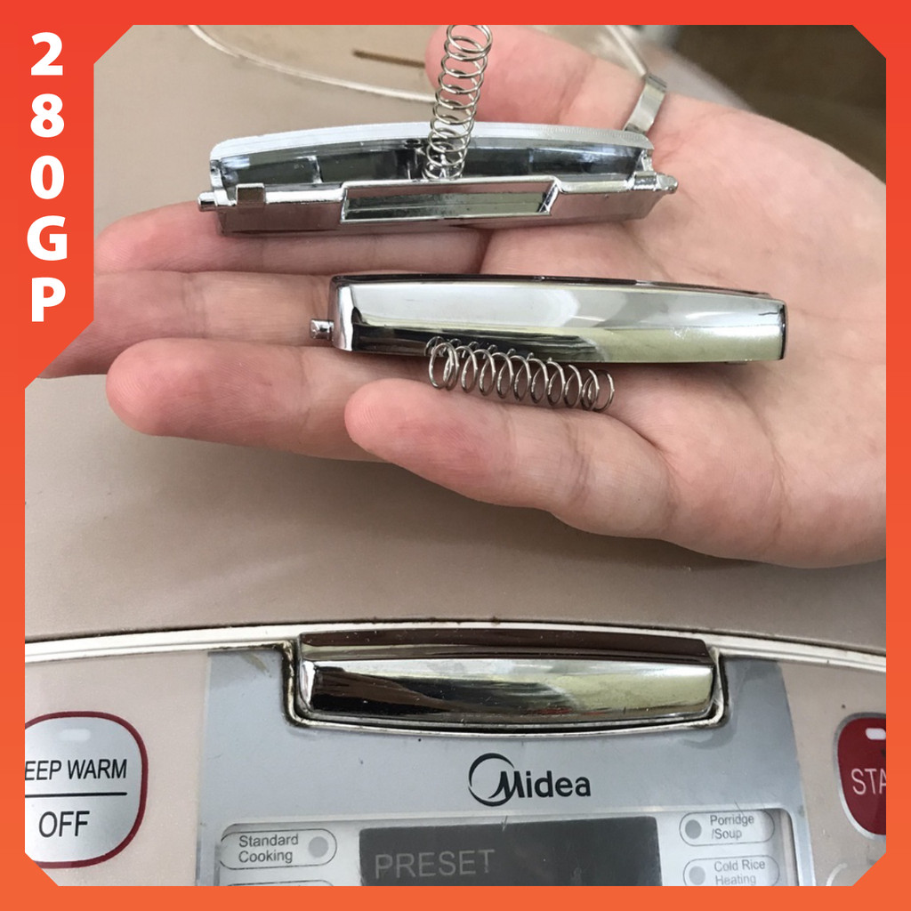 Lẫy khóa nồi cơm điện Midea MB-FS5018 FS3018 - Phụ kiện, linh kiện nồi cơm điện Midea