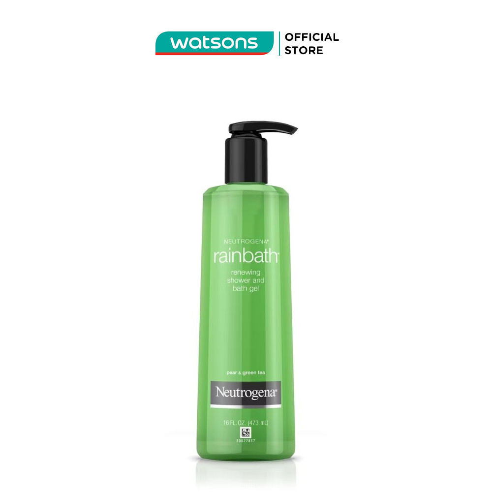 Sữa Tắm Neutrogena Rainbath Renewing Shower And Bath Gel Pear & Green Tea 473ml