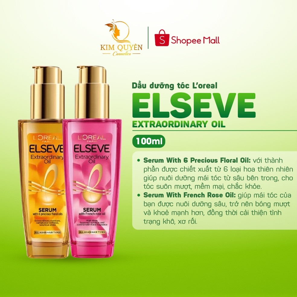 Dầu Dưỡng Tóc L’oreal Elseve Extraordinary Oil (100ml)