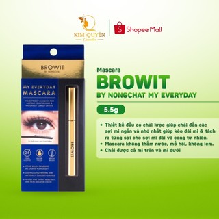 [HÀNG CÔNG TY] Mascara NongChat Browit Làm Dày va Dài Mi