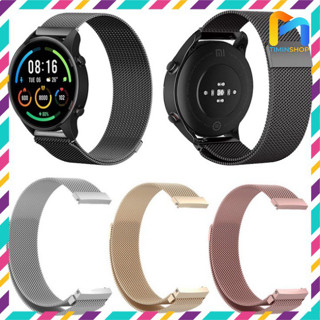Dây đeo Xiaomi Mi Watch/ 2 Pro/ S1/ S1 Active/ Redmi Watch 5 Lite/ 5 Active - Dây thép, khóa nam châm (DT)