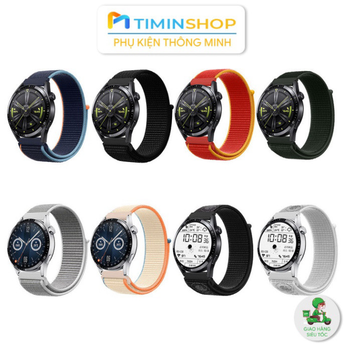 Dây đeo Huawei Watch GT5/ GT4/ GT3/ GT3 Pro/ 4/ 4 Pro/ 3/ 3 Pro/ GT2/ GT Runner - Chất Nylon (DN)