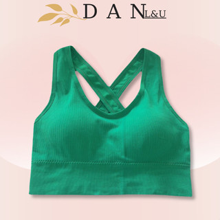Áo Bra Nữ Hở Lưng Thiết Kế Dây Đan Chéo Sexy Gân Tăm Siêu Hot DAN L&U 4836