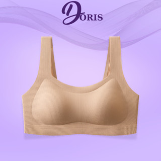 Áo Ngực Không Gọng, Áo Bra Nâng Ngực Chất Su Kiểu Dáng Thể Thao DORIS 863