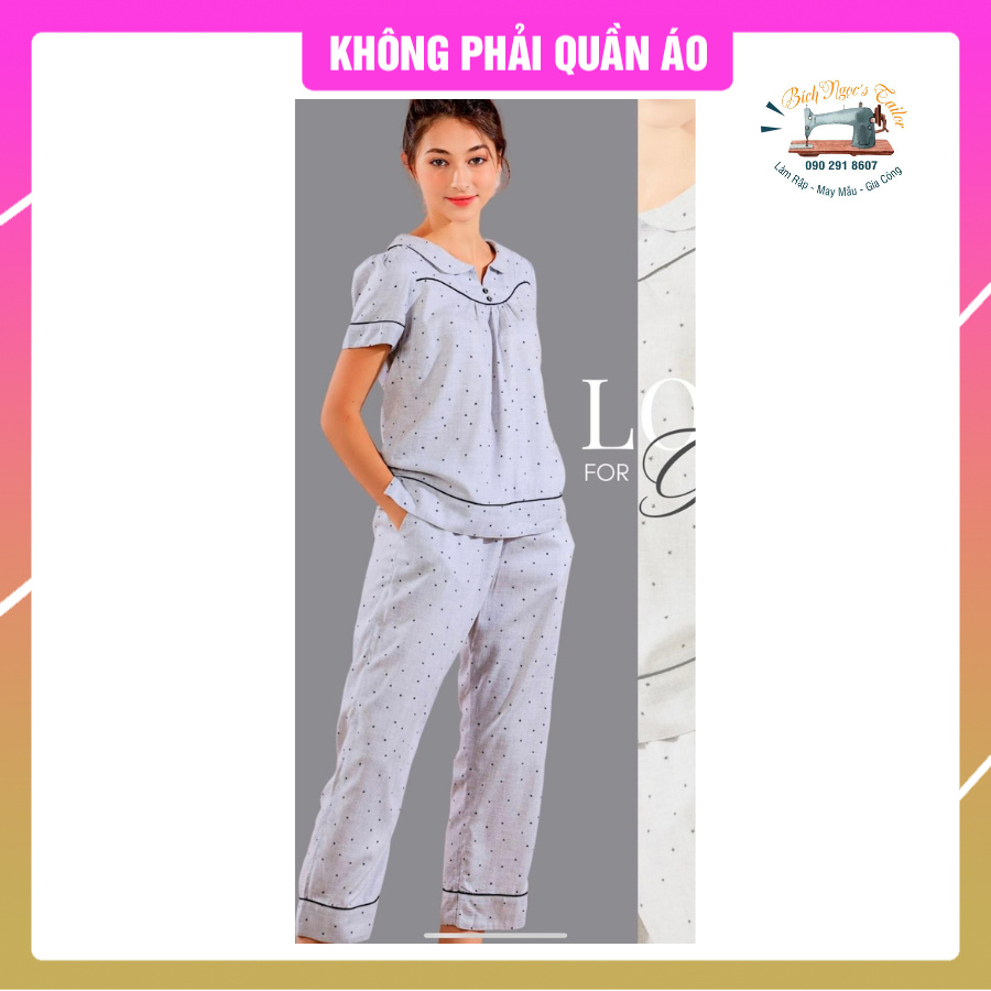 V034_Rập giấy đầm nơ ngực tay dài (Có hướng dẫn)