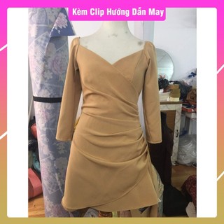V032_Rập giấy đầm cúp xếp li (Có hướng dẫn)