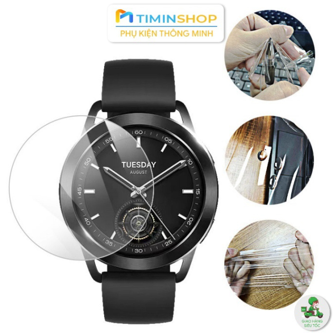 Dán cường lực Mi Watch S3/ S4 - trong suốt