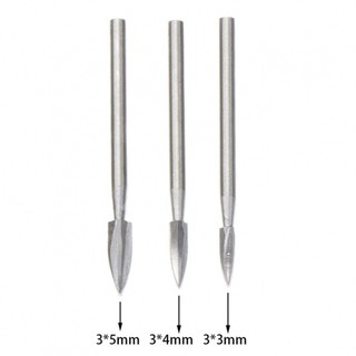 [Oncem] Bộ 3 Dụng Cụ Điêu Khắc Gỗ Tốc Độ Cao【Ready Stock】