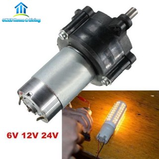 [Oncem] Máy phát điện DC 6V 12V 24V Máy phát điện cầm tay Máy phát điện thử nghiệm thủy lực【Ready Stock 