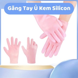 Găng tay ủ kem silicon dưỡng da tay, giữ ẩm, chống thấm, phục hồi da khô nứt, tái sử dụng tiện lợi