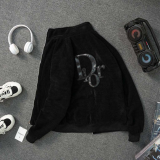 Áo khoác nỉ D.I.O.R Nhung Tăm Lót Lông kèm mũ cứng cáp siêu ấm 2024 New 2024