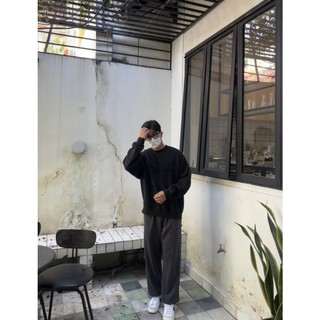 [THANH LÝ BIGSIZE] Quần Jogger Nỉ GJ, Jogger Trơn SYOS Form Suông Ống Rộng Nỉ Da Cá Cao Cấp Bo Gấu