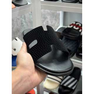  Dép nam chữ H đá đế cao su da bò  Da bu   mầu và size cho cả nam và nữ từ 37 43 
