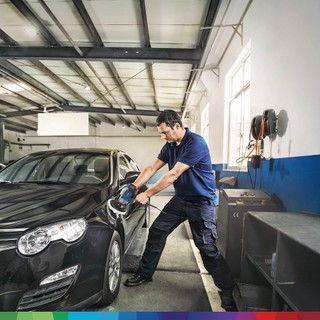 Máy đánh bóng Bosch GPO 950 MỚI