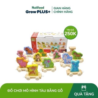 [Gift] Đồ chơi mô hình tàu bằng gỗ