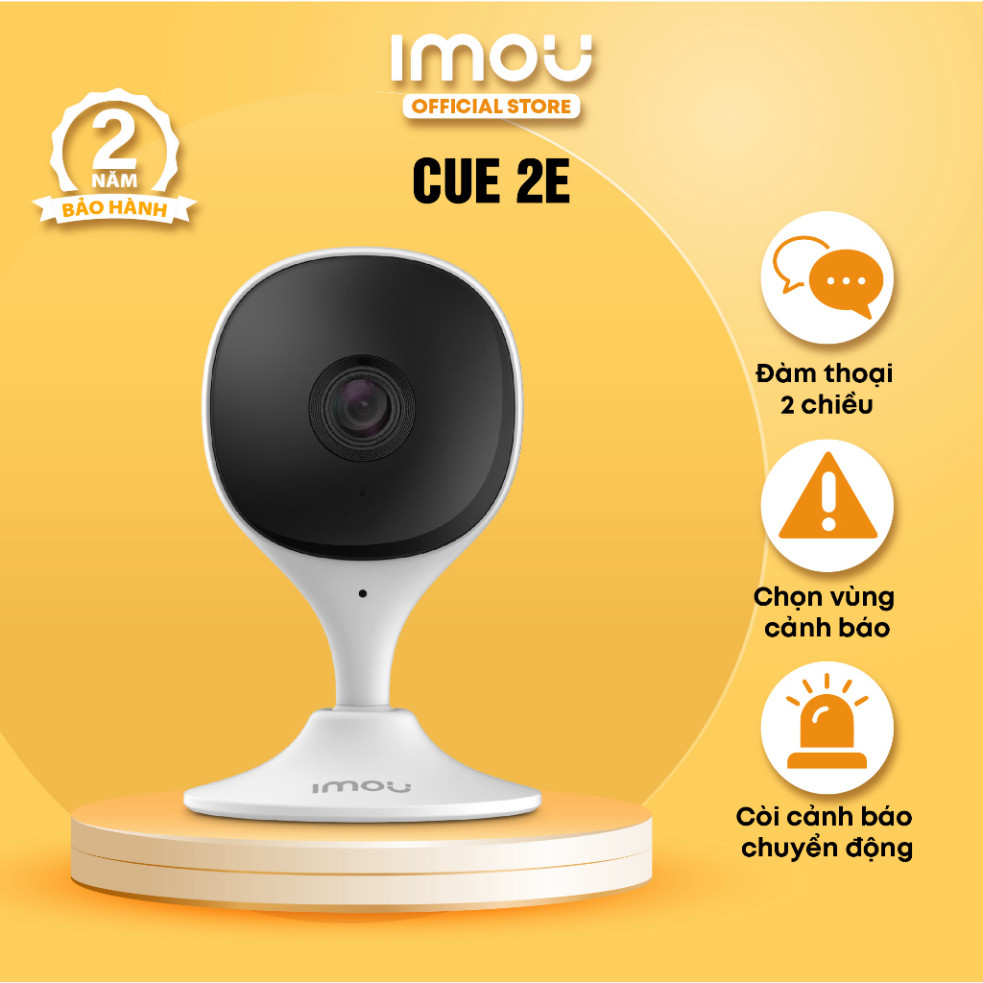 Camera Wifi trong nhà Imou Cue C22EP/C22SP I Đàm thoại 2 chiều | Báo động âm thanh