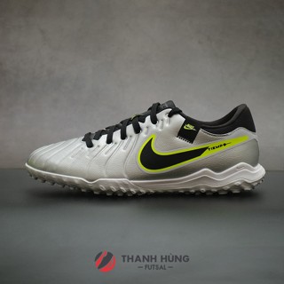 GIÀY ĐÁ BÓNG CHÍNH HÃNG NIKE TIEMPO LEGEND 10 ACADEMY TF - DV4342-001 - XÁM/BẠC
