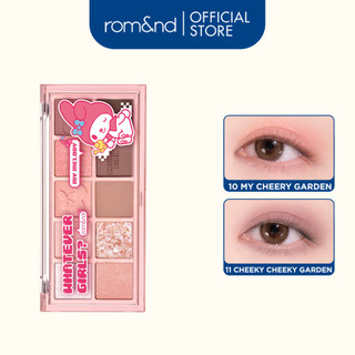 [Rom&nd X SANRIO] Bảng phấn mắt 10 màu BETTER THAN PALETTE