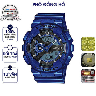 Đồng hồ nam dây nhựa g-shock chính hãng casio anh khuê ga-110nm-2adr
