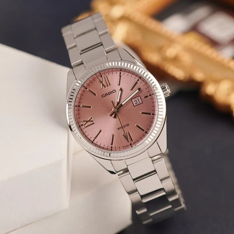 Đồng hồ nữ dây kim loại Casio Anh Khuê LTP-1302DD-4A1VDF | BigBuy360 - bigbuy360.vn