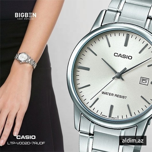 Đồng hồ nữ dây kim loại Casio chính hãng Anh Khuê LTP-V002D-7AUDF | BigBuy360 - bigbuy360.vn