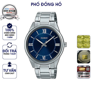 Đồng hồ nam dây kim loại Casio Anh Khuê MTP-V005D-2B5UDF