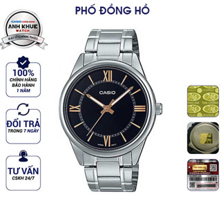 Đồng hồ nam dây kim loại Casio Anh Khuê MTP-V005D-1B5UDF