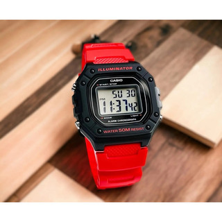 Đồng hồ nam Dây nhựa Casio Anh Khuê W-218H-4BVDF Chính Hãng