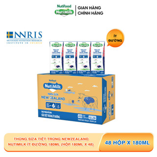 Thùng 48 Hộp Sữa NewZealand NutiMilk 180ml