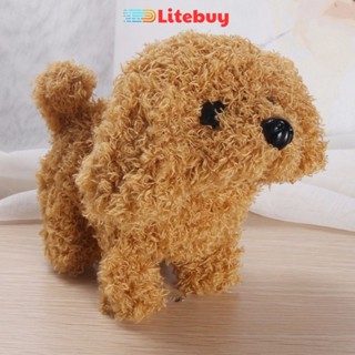  PVN66277 Chó bông biết sủa chó biết vẫy đuôi chó bông biết đi biết kêu vẫy đuôi cực đáng yêu thú cưng T5 