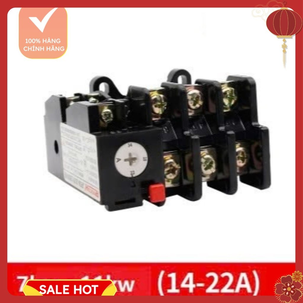 [MỚI] Relay Nhiệt lắp được với mọi loại contactor - role nhiệt loại tốt JR36-20